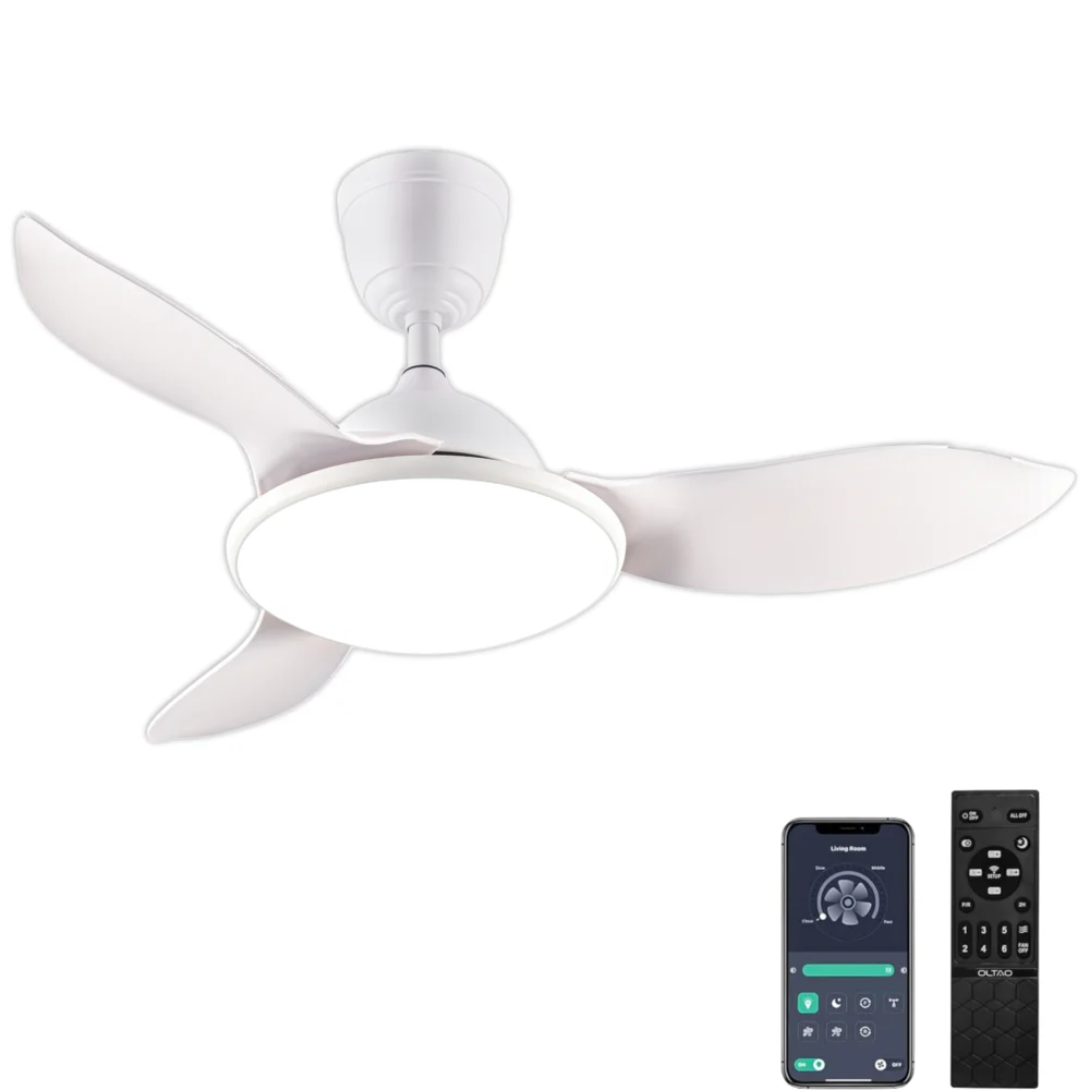 Phoebe White Luxury Fan - Image 2
