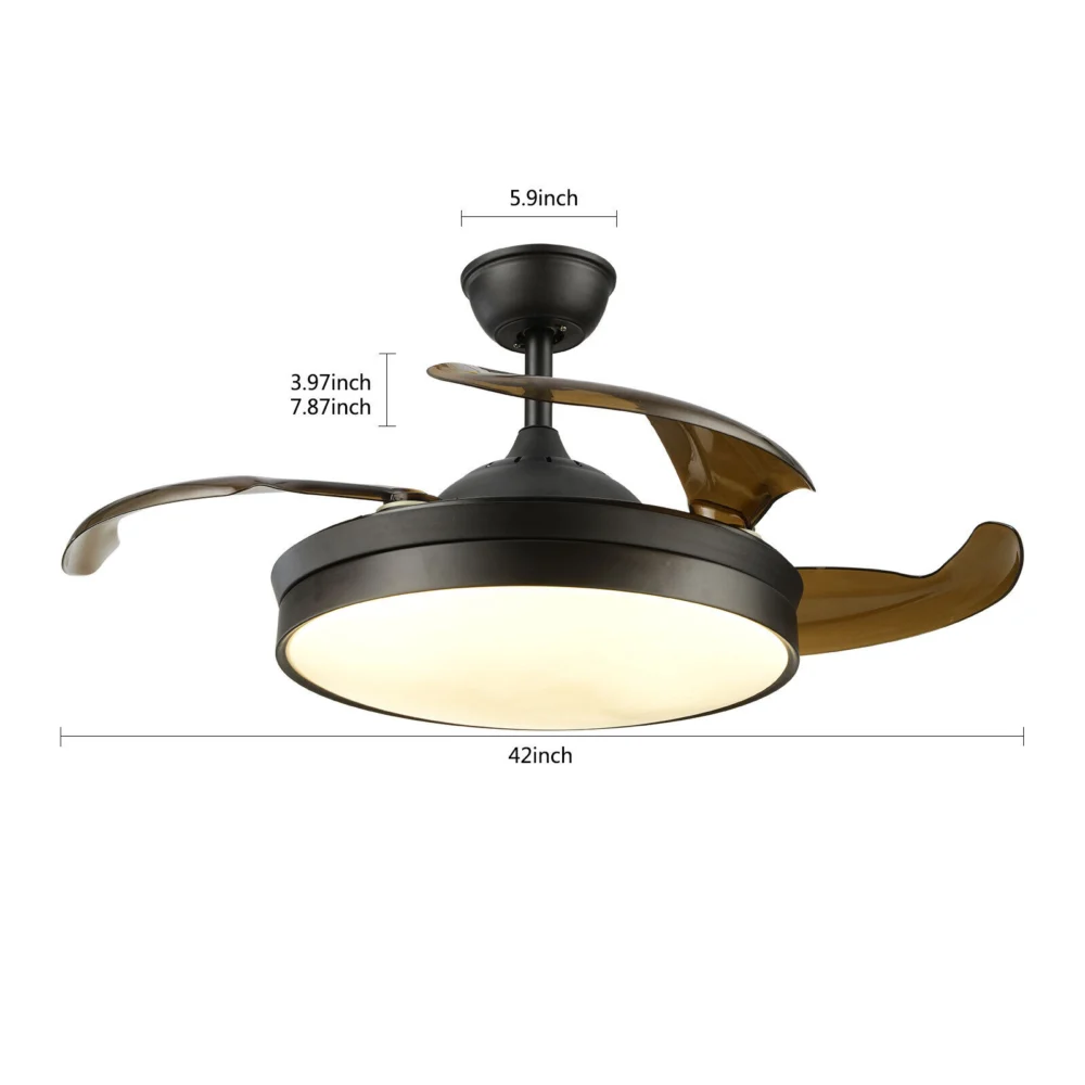 Oltao Divine Smart Chandelier Fan - Image 3