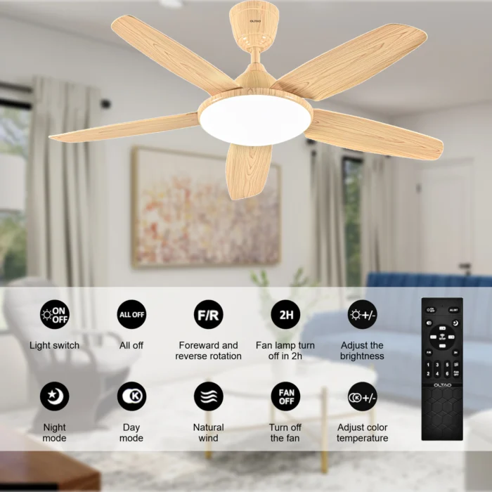 Pine Luxury Fan