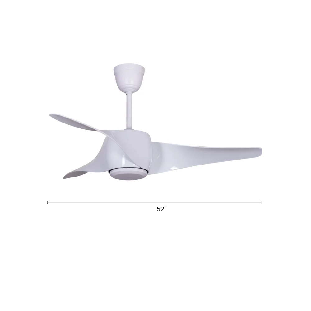 Iroko White Luxury Fan - Image 3