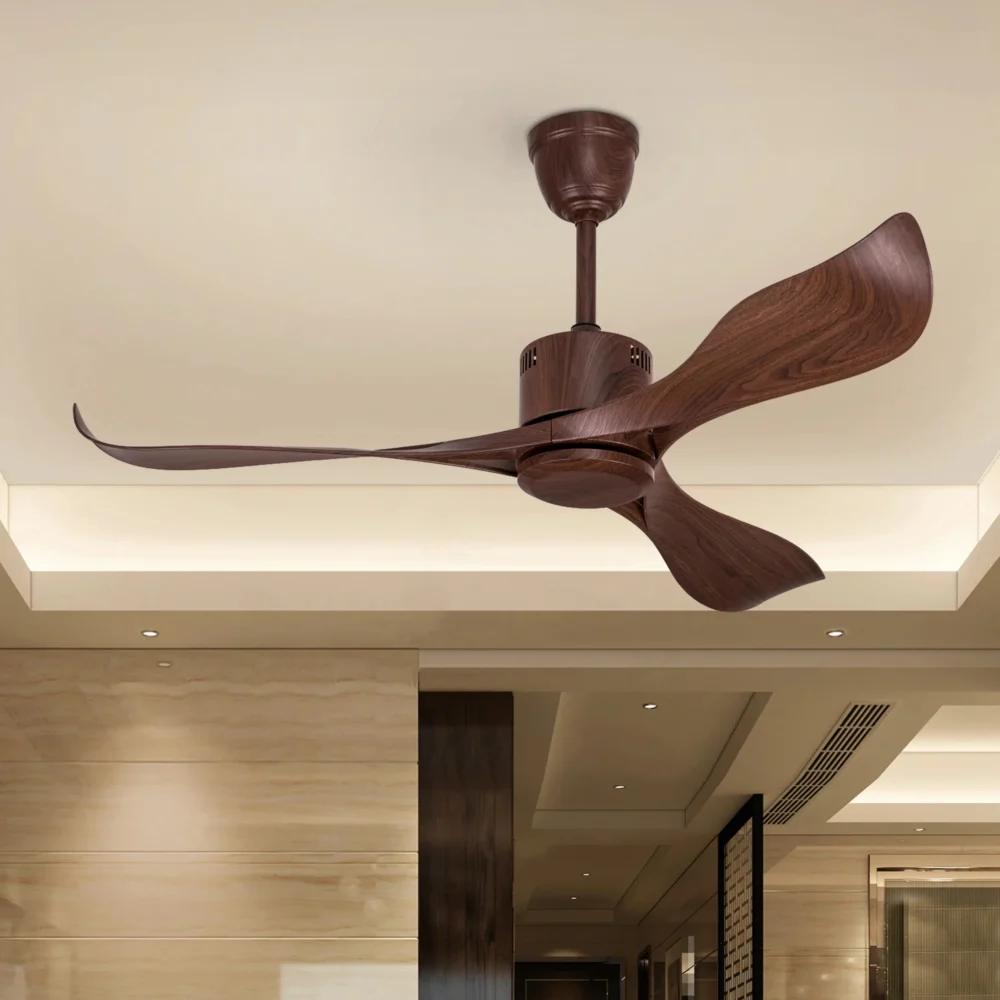 Albatross Wood Luxury Fan - Image 5