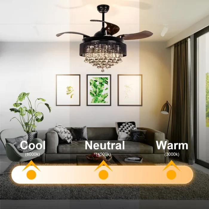 Oltao Kingbird Smart Chandelier Fan
