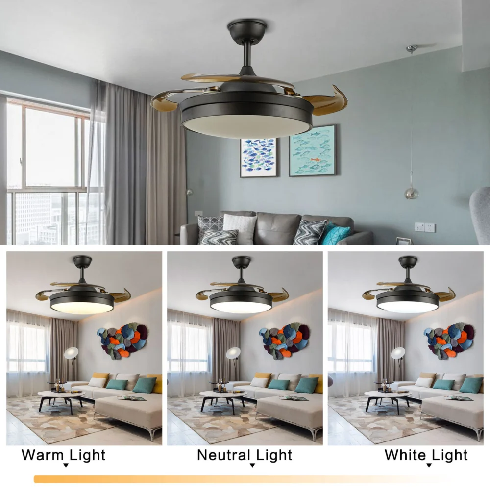 Oltao Divine Smart Chandelier Fan - Image 5